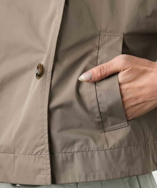 Maison de CINQ / メゾン ドゥ サンク ピーコート | [小さいサイズ]スタンドカラーショートブルゾン | 詳細15