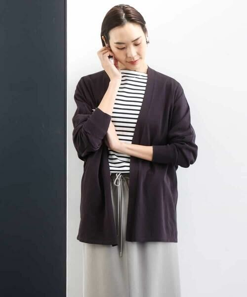 Maison de CINQ / メゾン ドゥ サンク カットソー | [小さいサイズ]タックデザイン バスクボーダーTシャツ | 詳細5