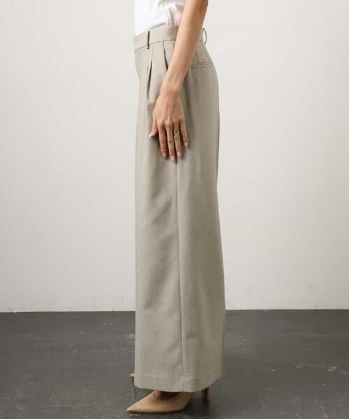 Maison de CINQ / メゾン ドゥ サンク その他パンツ | [小さいサイズ][セットアップ対応]ツイードライク　ワイドパンツ | 詳細7