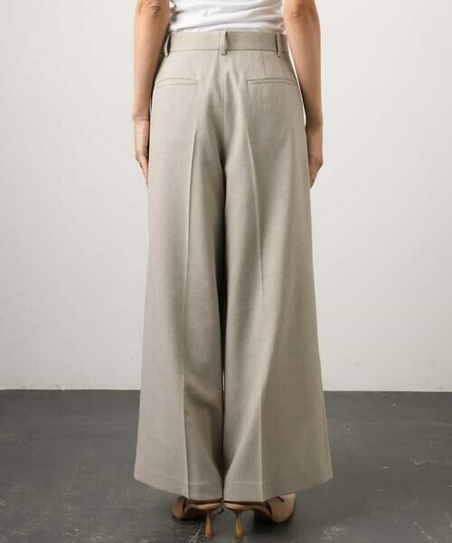 Maison de CINQ / メゾン ドゥ サンク その他パンツ | [小さいサイズ][セットアップ対応]ツイードライク　ワイドパンツ | 詳細8