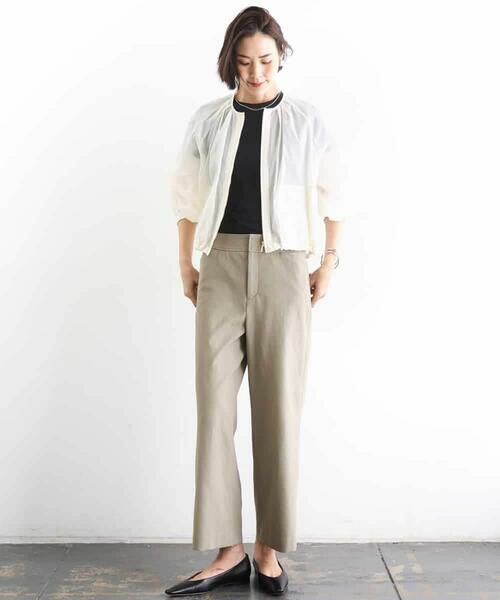 Maison de CINQ / メゾン ドゥ サンク その他パンツ | [小さいサイズ][定番人気]ドライストレッチワイドパンツ | 詳細18