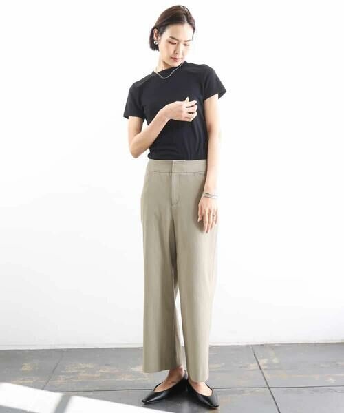 Maison de CINQ / メゾン ドゥ サンク その他パンツ | [小さいサイズ][定番人気]ドライストレッチワイドパンツ | 詳細20