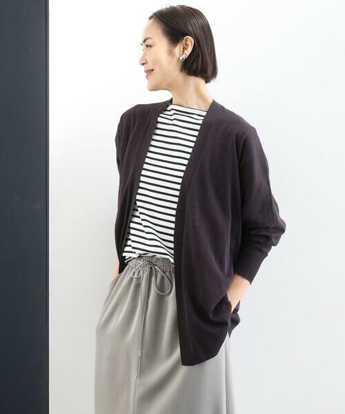 Maison de CINQ / メゾン ドゥ サンク カーディガン・ボレロ | [小さいサイズ]ドルマンスリーブ トッパーカーディガン | 詳細1
