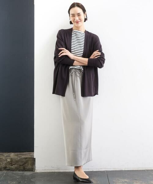 Maison de CINQ / メゾン ドゥ サンク カーディガン・ボレロ | [小さいサイズ]ドルマンスリーブ トッパーカーディガン | 詳細14