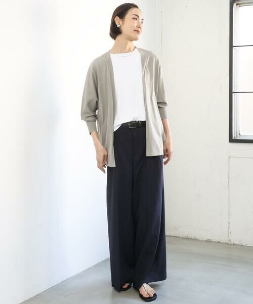 Maison de CINQ / メゾン ドゥ サンク カーディガン・ボレロ | [小さいサイズ]ドルマンスリーブ トッパーカーディガン | 詳細17