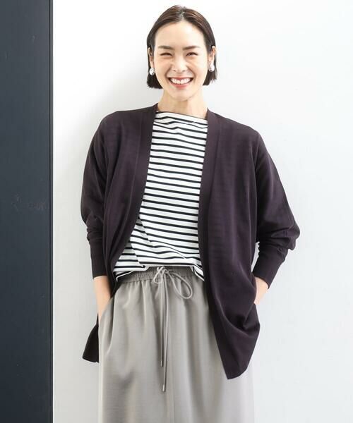 Maison de CINQ / メゾン ドゥ サンク カーディガン・ボレロ | [小さいサイズ]ドルマンスリーブ トッパーカーディガン | 詳細2