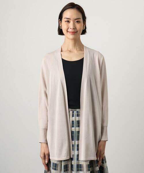 Maison de CINQ / メゾン ドゥ サンク カーディガン・ボレロ | [小さいサイズ]ドルマンスリーブ トッパーカーディガン | 詳細4