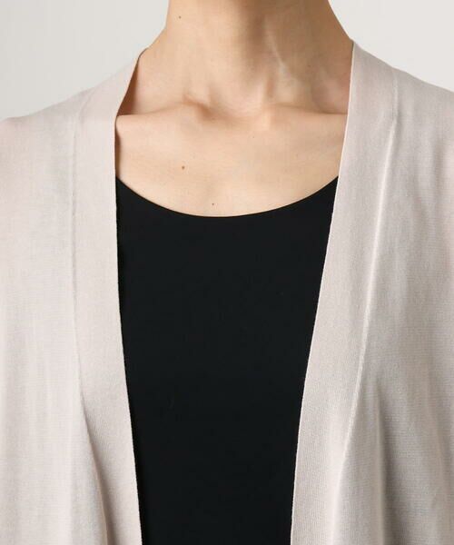 Maison de CINQ / メゾン ドゥ サンク カーディガン・ボレロ | [小さいサイズ]ドルマンスリーブ トッパーカーディガン | 詳細7