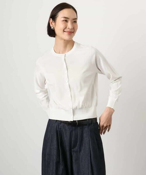 Maison de CINQ / メゾン ドゥ サンク セットアップ | [小さいサイズ][アンサンブル対応]シアーカーディガン | 詳細5