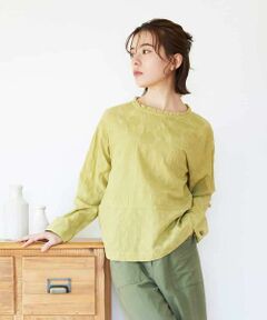 Maison de CINQ / メゾン ドゥ サンク シャツ・ブラウス | シャドーボイルドットブラウス