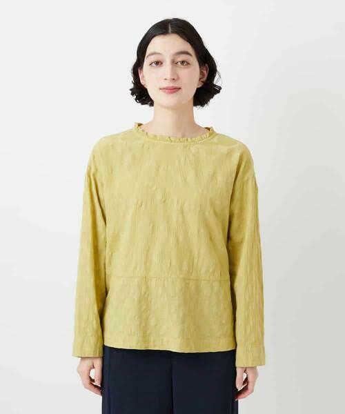 Maison de CINQ / メゾン ドゥ サンク シャツ・ブラウス | シャドーボイルドットブラウス | 詳細1