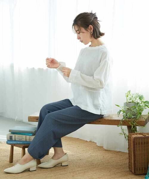 Maison de CINQ / メゾン ドゥ サンク シャツ・ブラウス | シャドーボイルドットブラウス | 詳細17