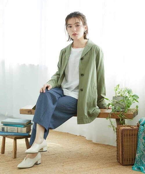 Maison de CINQ / メゾン ドゥ サンク シャツ・ブラウス | シャドーボイルドットブラウス | 詳細18