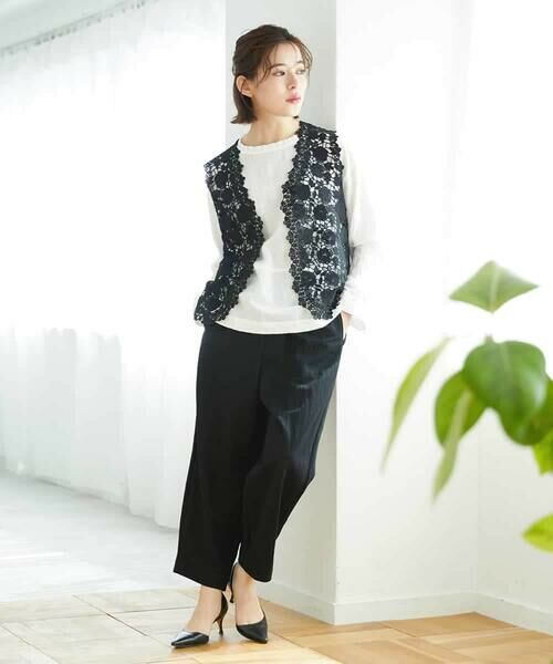 Maison de CINQ / メゾン ドゥ サンク シャツ・ブラウス | シャドーボイルドットブラウス | 詳細20