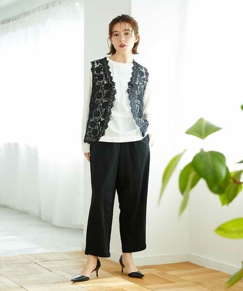 Maison de CINQ / メゾン ドゥ サンク シャツ・ブラウス | シャドーボイルドットブラウス | 詳細21