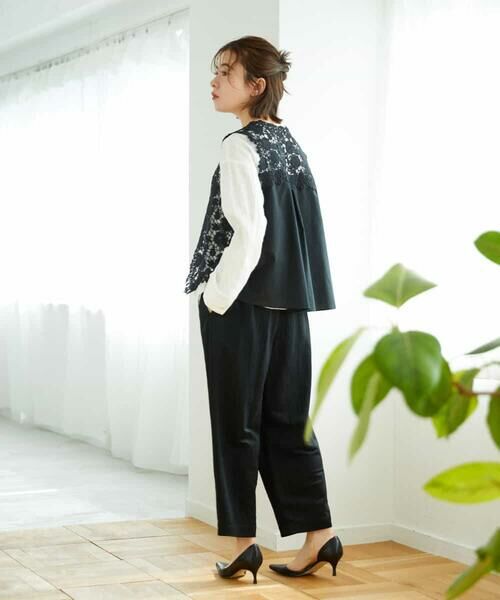 Maison de CINQ / メゾン ドゥ サンク シャツ・ブラウス | シャドーボイルドットブラウス | 詳細23