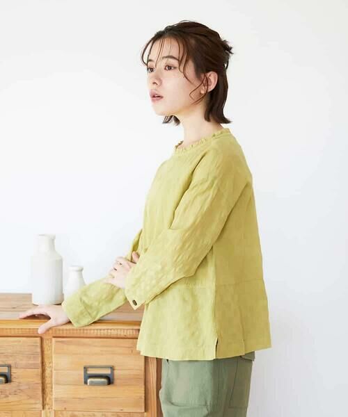 Maison de CINQ / メゾン ドゥ サンク シャツ・ブラウス | シャドーボイルドットブラウス | 詳細30