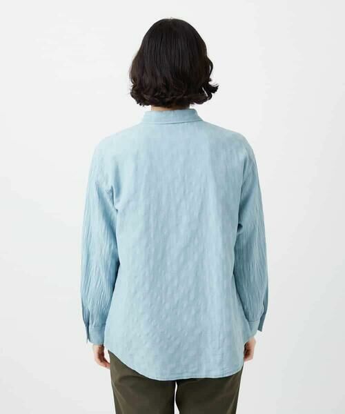 Maison de CINQ / メゾン ドゥ サンク シャツ・ブラウス | シャドーボイルドット前開きブラウス | 詳細14