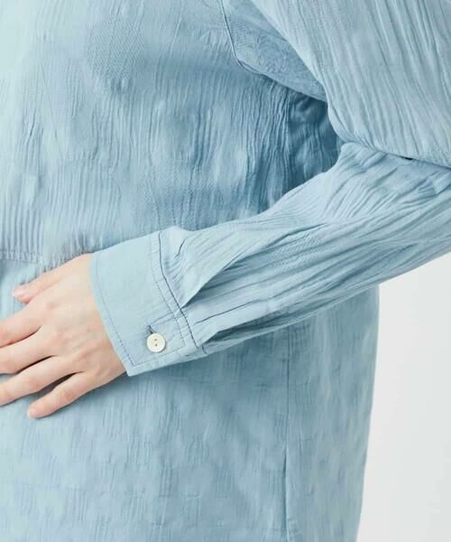 Maison de CINQ / メゾン ドゥ サンク シャツ・ブラウス | シャドーボイルドット前開きブラウス | 詳細16