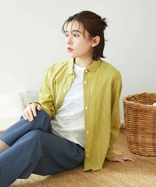 Maison de CINQ / メゾン ドゥ サンク シャツ・ブラウス | シャドーボイルドット前開きブラウス | 詳細3