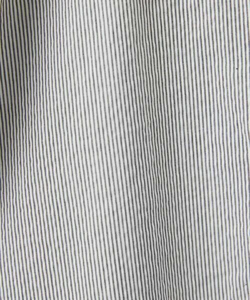 Maison de CINQ / メゾン ドゥ サンク シャツ・ブラウス | [日本製]コットンシャーリングストライプブラウス | 詳細14
