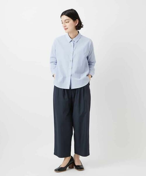 Maison de CINQ / メゾン ドゥ サンク シャツ・ブラウス | [日本製]コットンシャーリングストライプブラウス | 詳細17