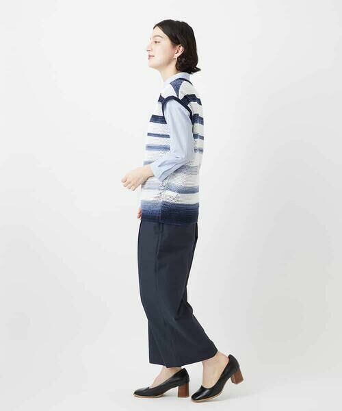 Maison de CINQ / メゾン ドゥ サンク シャツ・ブラウス | [日本製]コットンシャーリングストライプブラウス | 詳細20