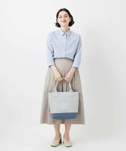 Maison de CINQ / メゾン ドゥ サンク シャツ・ブラウス | [日本製]コットンシャーリングストライプブラウス | 詳細21