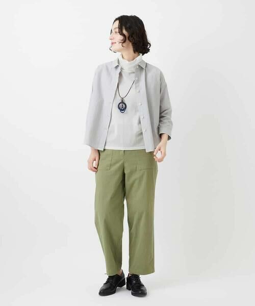 Maison de CINQ / メゾン ドゥ サンク シャツ・ブラウス | [日本製]コットンシャーリングストライプブラウス | 詳細29