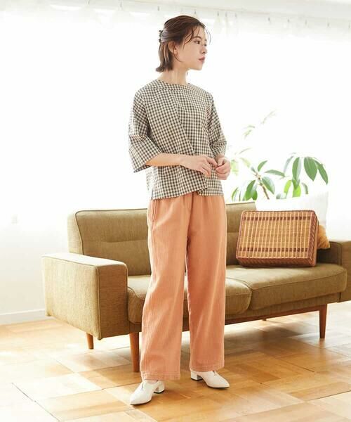 Maison de CINQ / メゾン ドゥ サンク シャツ・ブラウス | ステッチギンガムチェックプルオーバーブラウス | 詳細18