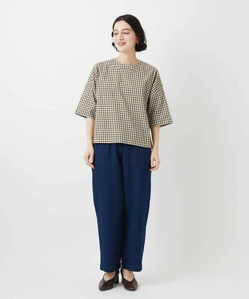 Maison de CINQ / メゾン ドゥ サンク シャツ・ブラウス | ステッチギンガムチェックプルオーバーブラウス | 詳細22