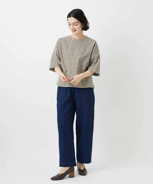 Maison de CINQ / メゾン ドゥ サンク シャツ・ブラウス | ステッチギンガムチェックプルオーバーブラウス | 詳細23