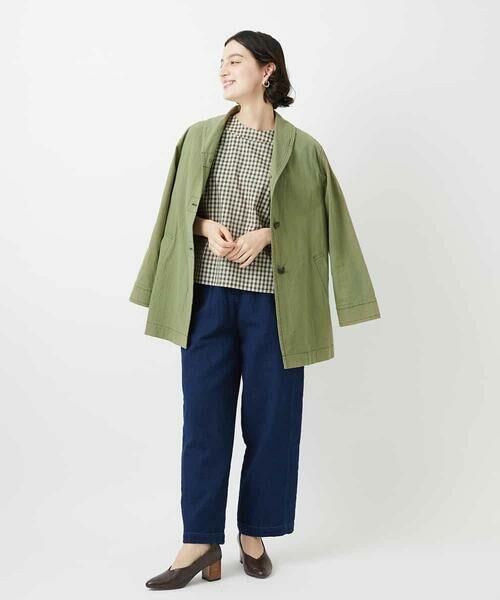 Maison de CINQ / メゾン ドゥ サンク シャツ・ブラウス | ステッチギンガムチェックプルオーバーブラウス | 詳細25