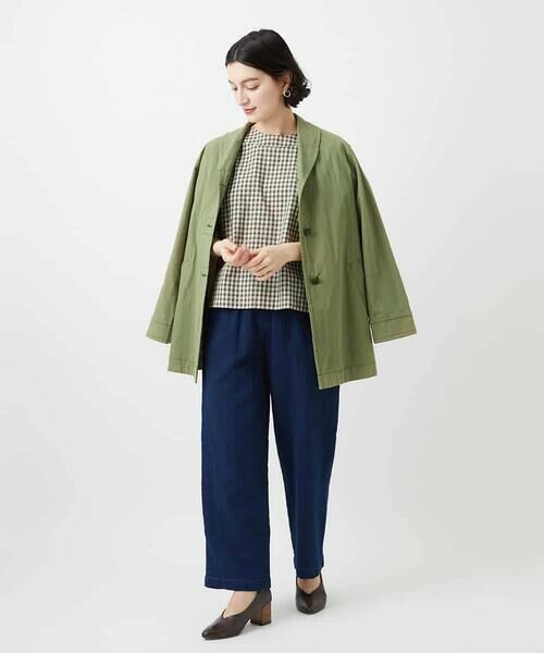 Maison de CINQ / メゾン ドゥ サンク シャツ・ブラウス | ステッチギンガムチェックプルオーバーブラウス | 詳細26