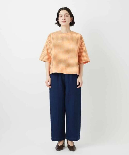 Maison de CINQ / メゾン ドゥ サンク シャツ・ブラウス | ステッチギンガムチェックプルオーバーブラウス | 詳細28