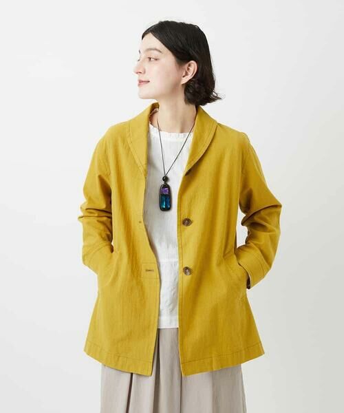 Maison de CINQ / メゾン ドゥ サンク セットアップ | コットンナチュラルワッシャージャケット | 詳細11