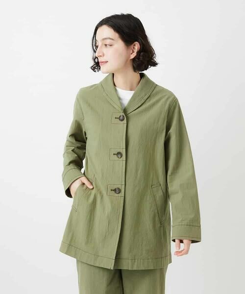 Maison de CINQ / メゾン ドゥ サンク セットアップ | コットンナチュラルワッシャージャケット | 詳細19