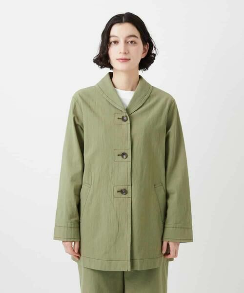 Maison de CINQ / メゾン ドゥ サンク セットアップ | コットンナチュラルワッシャージャケット | 詳細20