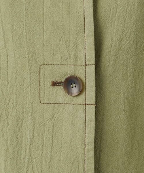 Maison de CINQ / メゾン ドゥ サンク セットアップ | コットンナチュラルワッシャージャケット | 詳細27
