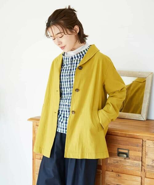 Maison de CINQ / メゾン ドゥ サンク セットアップ | コットンナチュラルワッシャージャケット | 詳細4