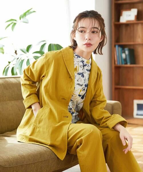 Maison de CINQ / メゾン ドゥ サンク セットアップ | コットンナチュラルワッシャージャケット | 詳細6