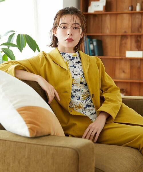 Maison de CINQ / メゾン ドゥ サンク セットアップ | コットンナチュラルワッシャージャケット | 詳細7