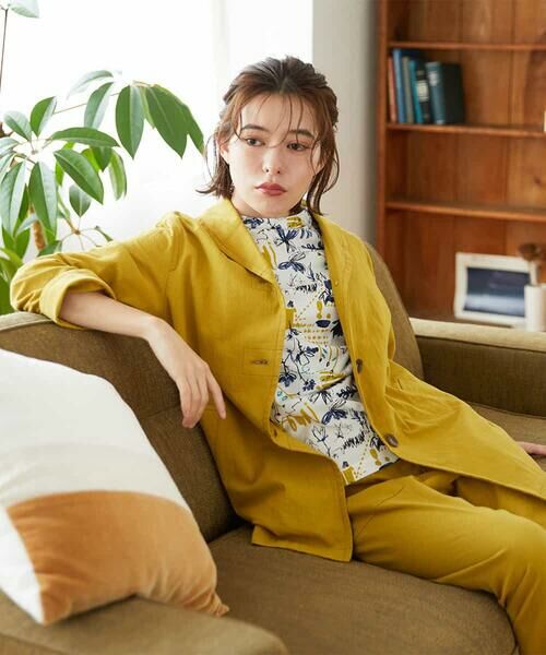 Maison de CINQ / メゾン ドゥ サンク セットアップ | コットンナチュラルワッシャージャケット | 詳細8