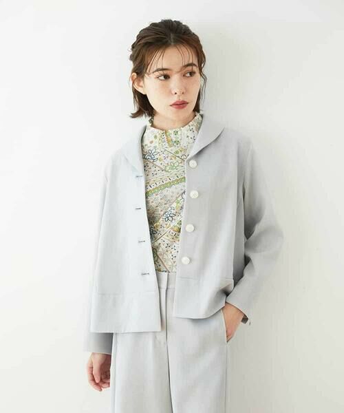 Maison de CINQ / メゾン ドゥ サンク セットアップ | [セットアップ対応]リネンライクジャケット | 詳細1