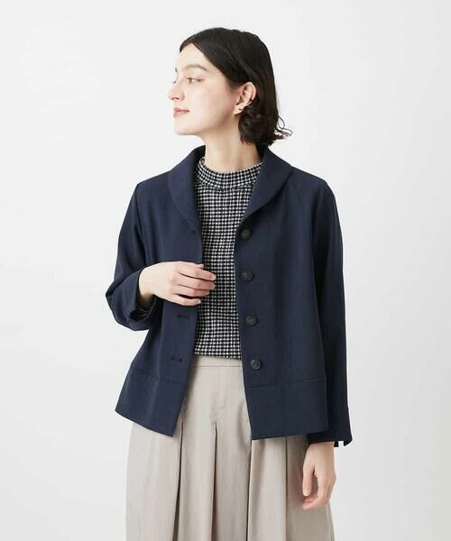 Maison de CINQ / メゾン ドゥ サンク セットアップ | [セットアップ対応]リネンライクジャケット | 詳細5