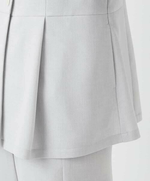 Maison de CINQ / メゾン ドゥ サンク ベスト | [セットアップ対応]リネンライクノーカラージレ | 詳細5