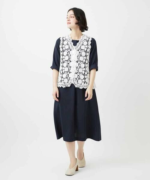 Maison de CINQ / メゾン ドゥ サンク ロング・マキシ丈ワンピース | [セットアップ対応]リネンライクワンピース | 詳細30