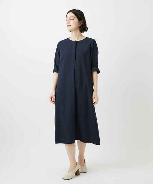 Maison de CINQ / メゾン ドゥ サンク ロング・マキシ丈ワンピース | [セットアップ対応]リネンライクワンピース | 詳細4