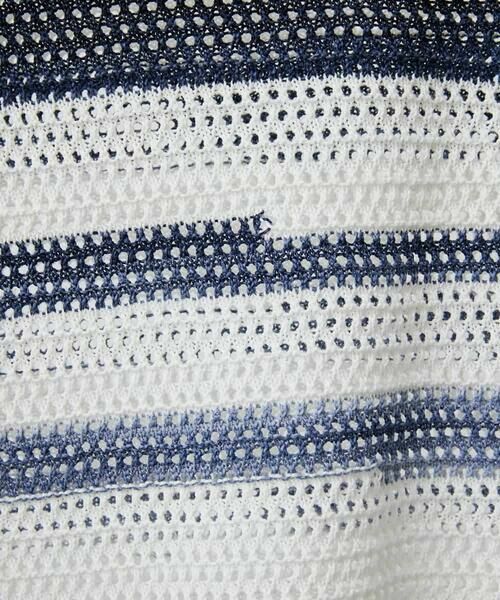 Maison de CINQ / メゾン ドゥ サンク ベスト | カスリボーダーニットベスト | 詳細13