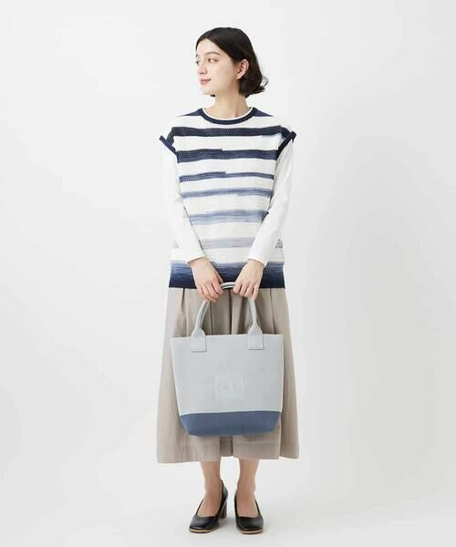 Maison de CINQ / メゾン ドゥ サンク ベスト | カスリボーダーニットベスト | 詳細18